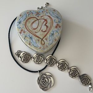 Brighton necklace and matching bracelet